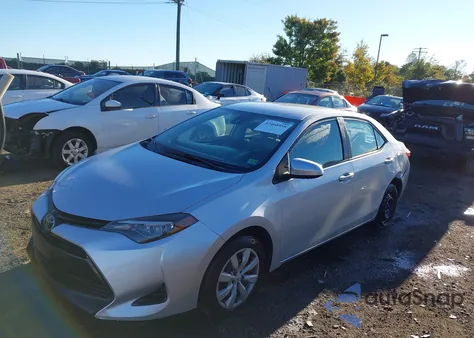 2018 Toyota Corolla Le from USA, damaged, VIN 2T1BURHE7JC092331
